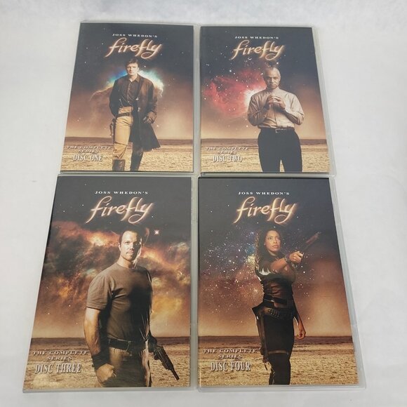 Firefly Complete Series & Serenity Movie (DVD, 2002) Joss Wedon Nathan Fillion - Picture 8 of 11